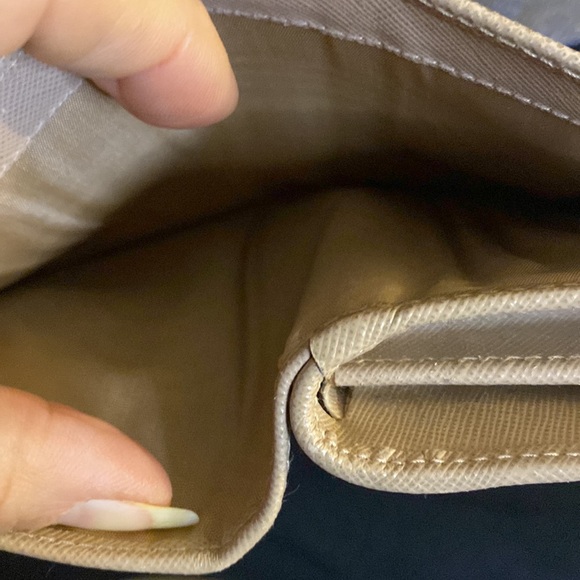 Prada Saffiano Compact Wallet W/Box and Authenticity Card - Picture 10 of 12